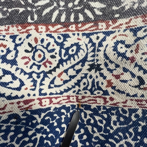 Abercrombie Fitch Y2K Tote Bag Womens Boho Canvas Casual Rustic Carry All Open - Picture 9 of 16